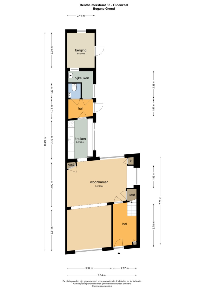 Bentheimerstraat 33, 7573 CW, Oldenzaal