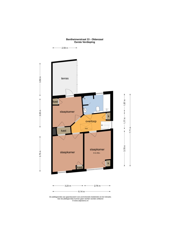 Bentheimerstraat 33, 7573 CW, Oldenzaal