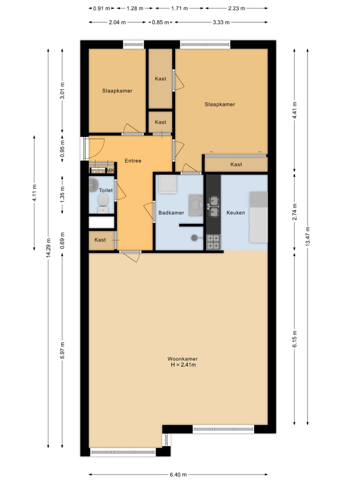 Bornsestraat 2 P, 7556 BG, Hengelo